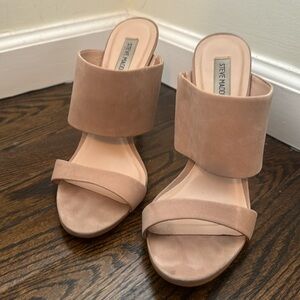 Steve madden blush nude heels